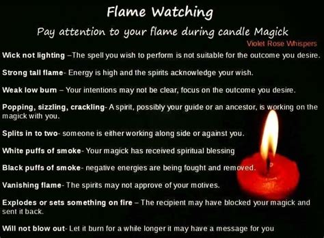 Canfle magic flame dancing